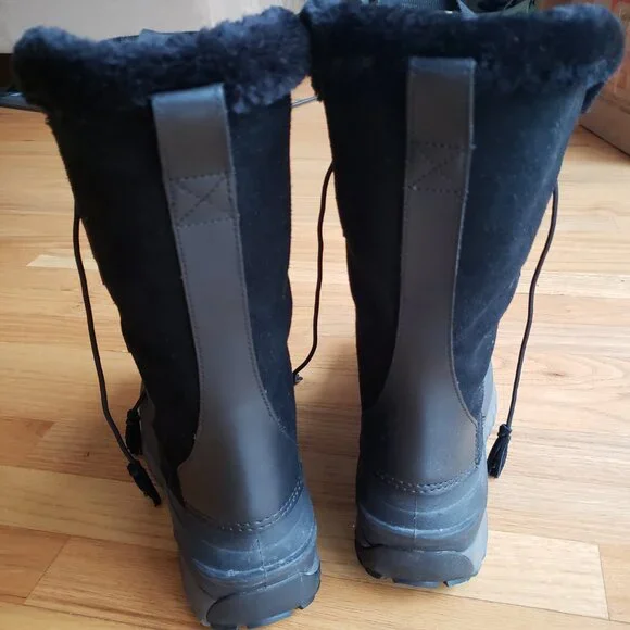 Women's Baffin Kristi Insulated Suede Snow Boots - Size 11 (41) - Picture 9 of 9